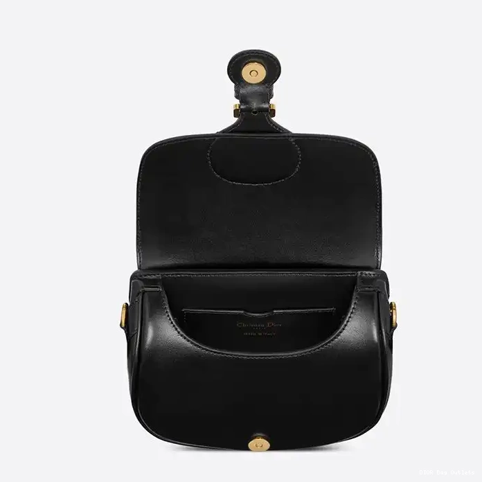 Affordable Hot Box Calfskin Bag Dior Small Black Bobby 0226