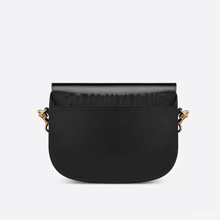 Cheap Hot Black Box Bobby Calfskin Bag Dior Medium 0220