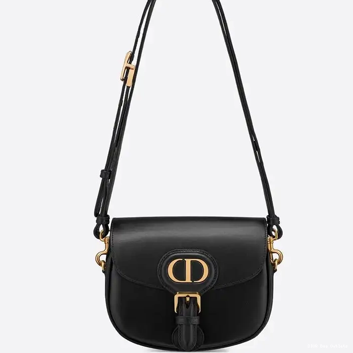 Affordable Hot Box Calfskin Bag Dior Small Black Bobby 0226