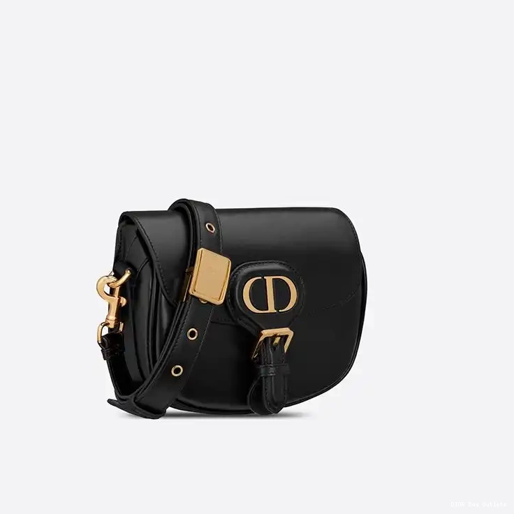 Affordable Hot Box Calfskin Bag Dior Small Black Bobby 0226